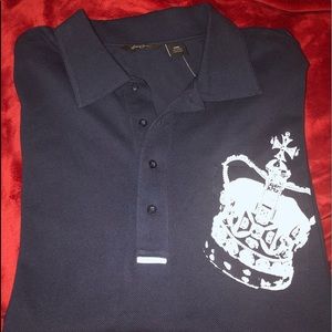 Navy Blue Sean Jean Polo Style Shirt